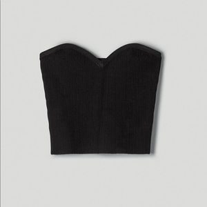Babaton Sculpt Knit Sweetheart Tube top